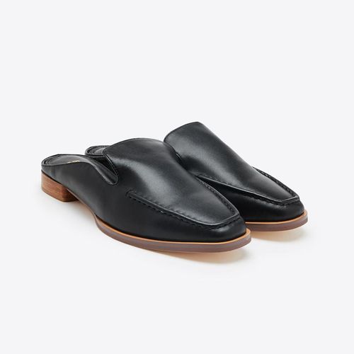 Giày Mules Nữ Pazzion 6352-8 - BLACK - Màu Đen Size 35-4